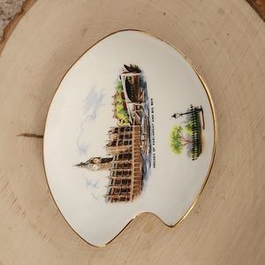 Adderley Flral Small Trinket Dish House of Parliament & Big Ben
